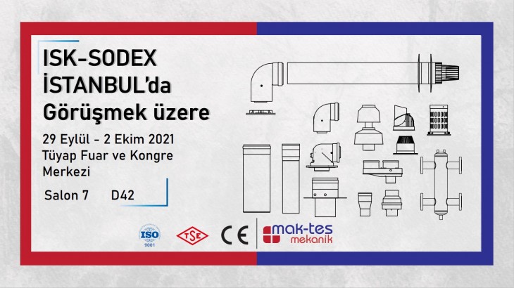 ISK-SODEX  İSTANBUL’da Görüşmek üzere
